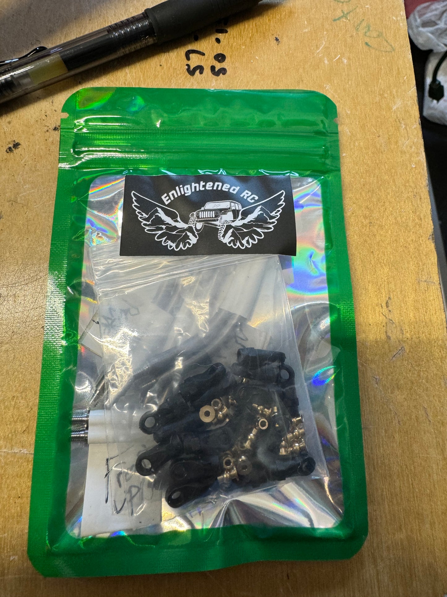 Links - Titanium for 1/24 from EnlightenedRC WITH ANODIZING