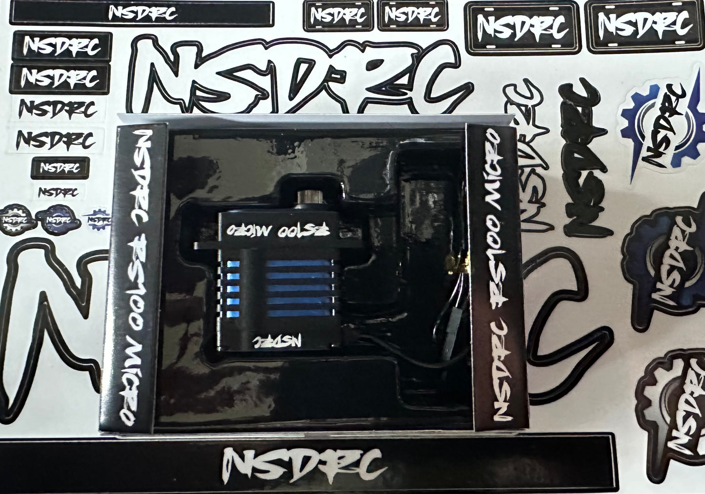 NSDRC Servo, limited edition blue RS100