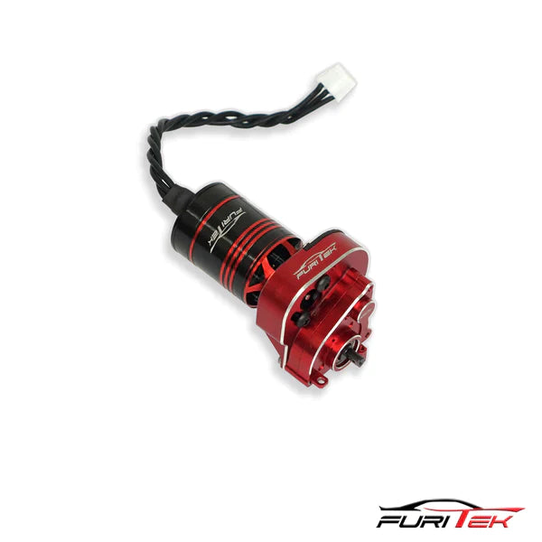 FURITEK MICRO STELLAR TRANSMISSION WITH CEDAR INRUNNER BRUSHLESS SETUP FOR SCX24