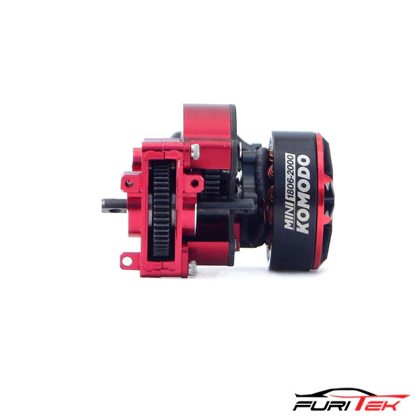 FURITEK MINI STELLAR TRANSMISSION WITH MINI KOMODO BRUSHLESS SETUP FOR SCX24