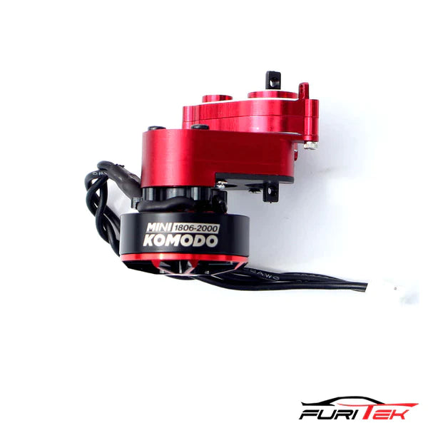 FURITEK MINI STELLAR TRANSMISSION WITH MINI KOMODO BRUSHLESS SETUP FOR SCX24