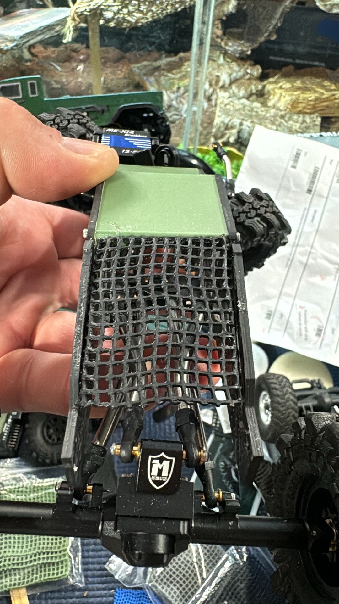 Scale Model Netting Scale Moldable netting for custom work – Enlightened RC