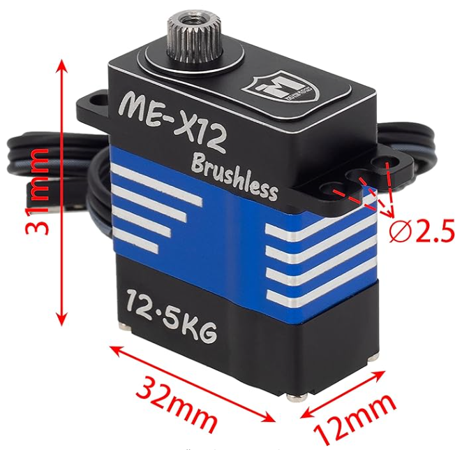 Meus Racing 12KG Servo