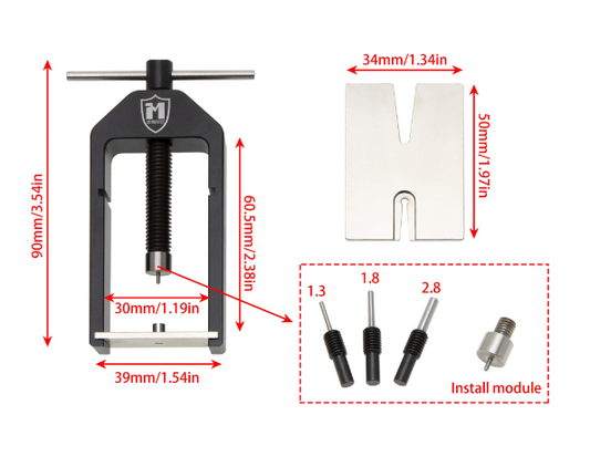 MeusRacing Motor Gear Remover Installer