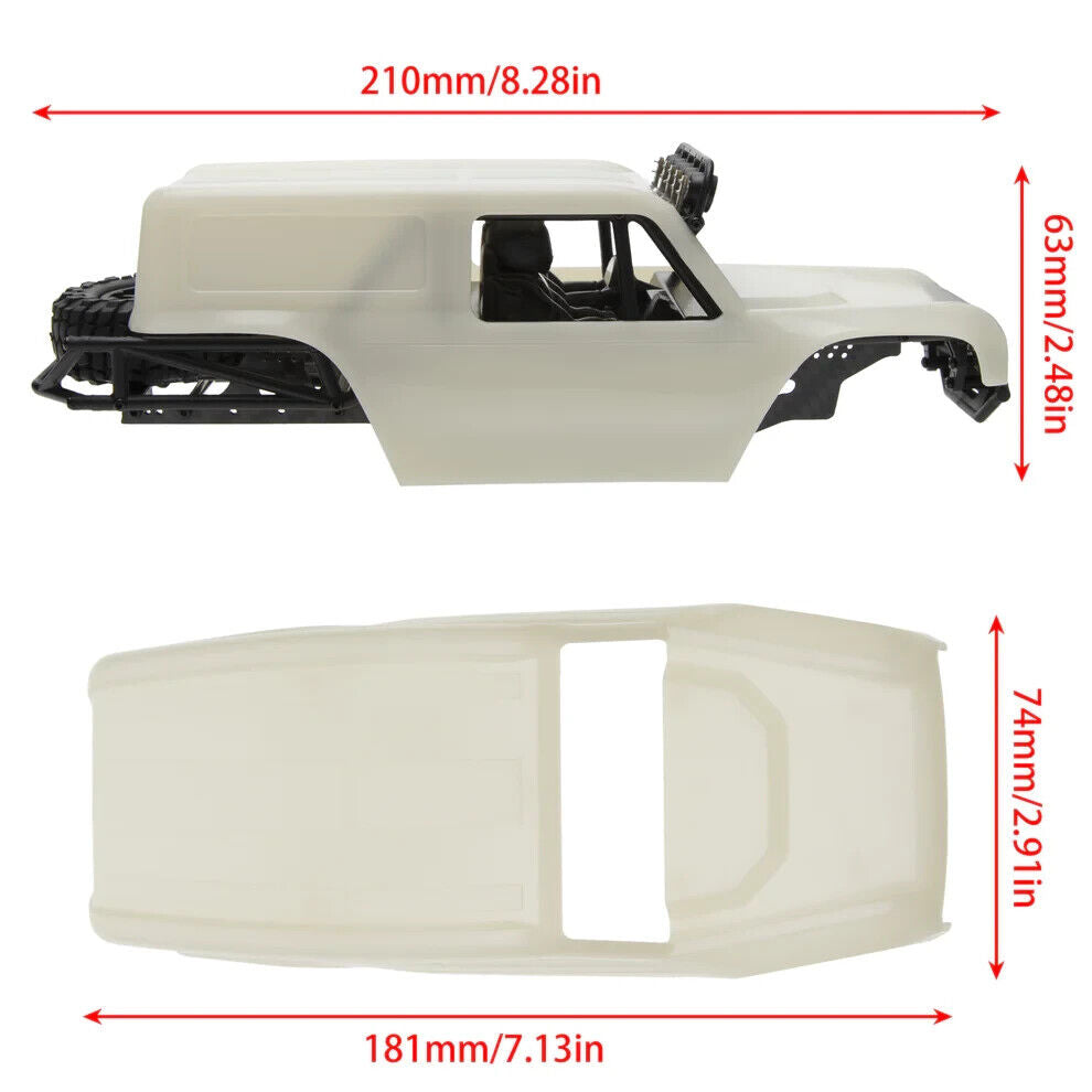 Meus Racing MB24 Body White